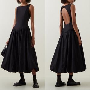 New Reformation Elvira Midi Dress